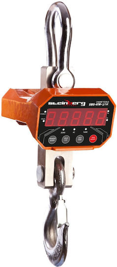 3000 Kg Hook Scale Remote Industry Trade Led