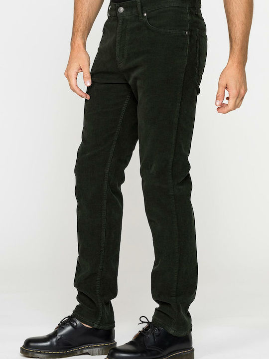 Carrera Jeans Carrera Men's Trousers Elastic in Regular Fit Dark Green