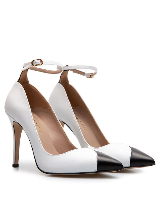 Labrini White Heels