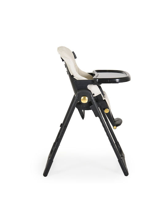 Cangaroo Tiramisu Foldable Baby Highchair 2 in 1 with Adjustable Height Beige