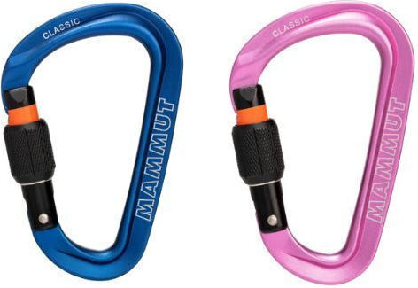 Mammut Classic Hms Screw-gate Ροζ Καραμπίνερ Ασφαλείας