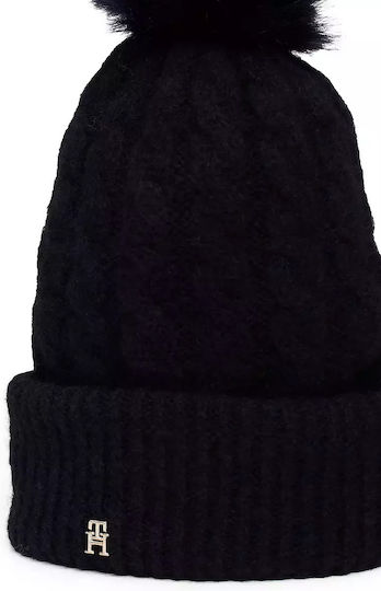 Beanie Γυναικείος Σκούφος Πλεκτός σε Μπλε χρώμα