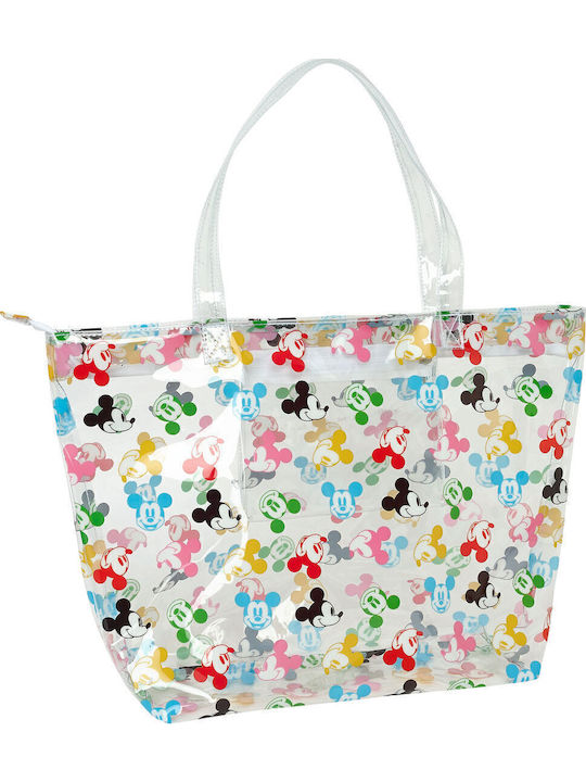 Minnie Mouse Geantă de Plajă cu Portofel Multicolor