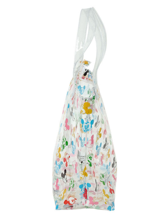 Minnie Mouse Geantă de Plajă cu Portofel Multicolor