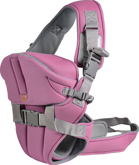 Cangaroo Κλασικός Μάρσιπος Carry Go Ροζ με Μέγιστο Βάρος 13kg