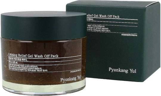 Pyunkang Yul Calming Relief Gel Wash Off Pack 100g Gel de mască pentru față