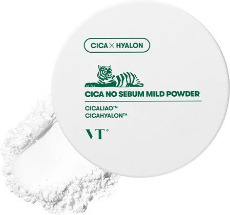 Vt Cosmetics Cica No-Sebum Mild Puder 5g Mattierendes Gesichtspuder
