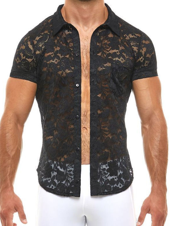 Shirt Floral Black