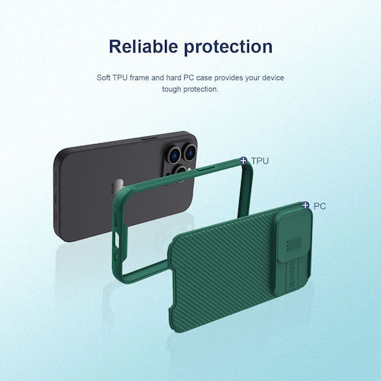 Nillkin Camshield Pro Back Cover Plastic 1.6mm Black (iPhone 14 Pro)