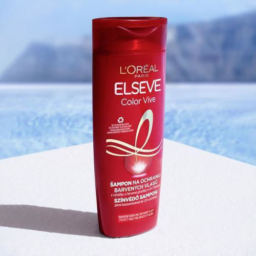 L'Oreal Paris Elseve Color Vive Haarpflegeset für gefärbtes Haar mit Shampoo 2Stück
