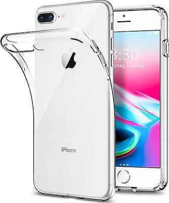 ObaStyle Ultra Clear Soft Umschlag Rückseite Silikon 1.5mm Transparent (Apple iPhone 7 Plus / 8 Plus)