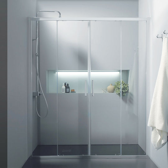 Orabella Energy Plus Кабинет Душ с Плъзгащи се Врата 170x70x190см
