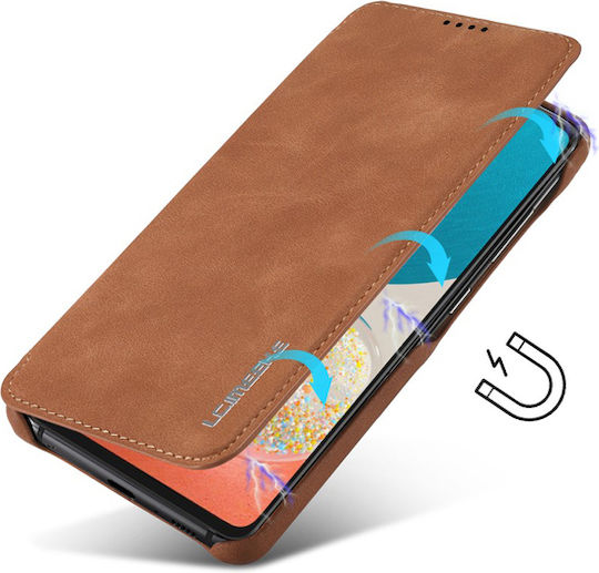 Wonder Back Cover Δερματίνης Καφέ (Galaxy A15)