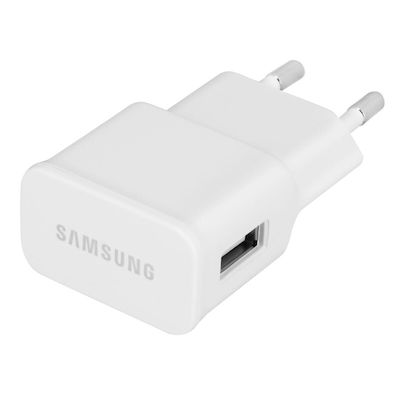 Samsung Charger with USB-A Port and Cable micro USB 5W Whites (ETA0U81EWE + ECB-DU4AWE Bulk)