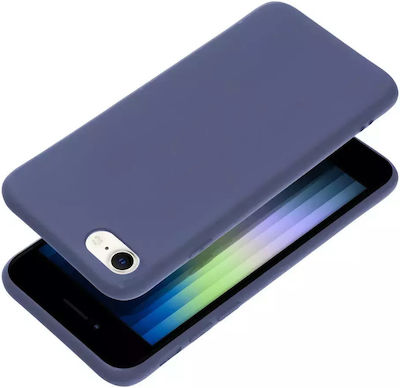 Techwave Matt Back Cover Σιλικόνης Ανθεκτικό Navy Μπλε (iPhone 8/7)