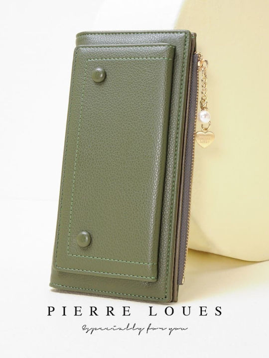 Large Women's Wallet Cards Green