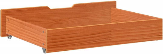 vidaXL Bed Drawer made of Wood Brown Candle 85x55x16cm 2pcs