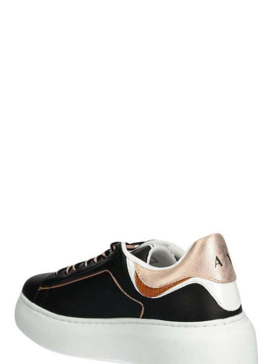 Armani Exchange Γυναικεία Sneakers Μαύρα