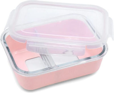 Melii Kids' Food Container made of Silicone 0.74lt Pink