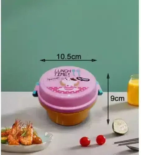 ForHome Recipient pentru copii din plastic Roz x 9buc