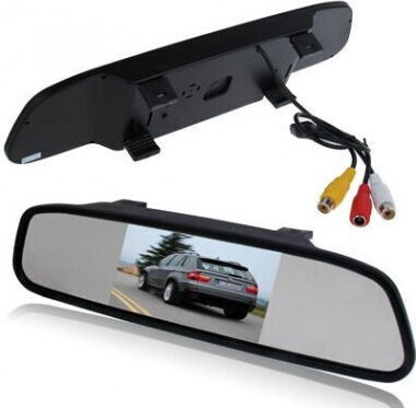 Ecran 3" Cameră Marșarier Pentru Oglindă Interioară Auto