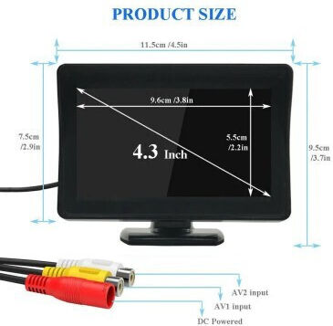 Monitor 3" für Armaturenbrett