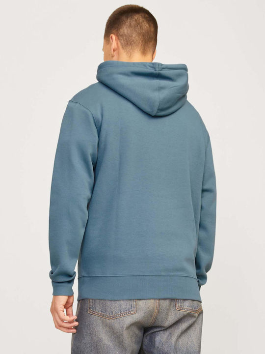 Jack & Jones Men's Sweatshirt with Hood Blue