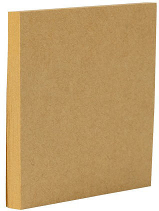Deli Sticky Note Pads in Cube 80 Sheets Brown 7.6x7.6pcs