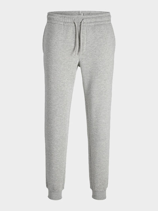 Jack & Jones Men's Sweatpants with Rubber Light Grey Melange