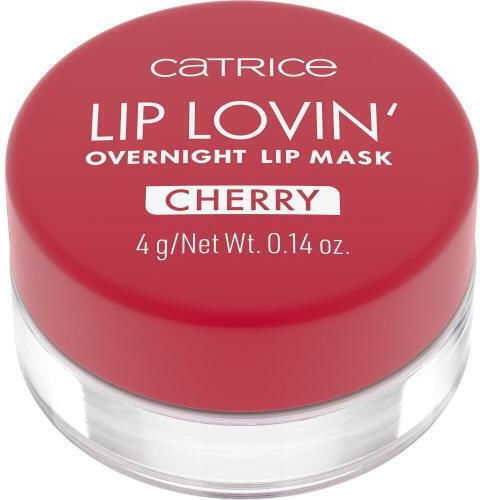 Catrice Cosmetics Lip Lovin' Overnight Μάσκα Χειλιών 020 Cherry Pop 4gr