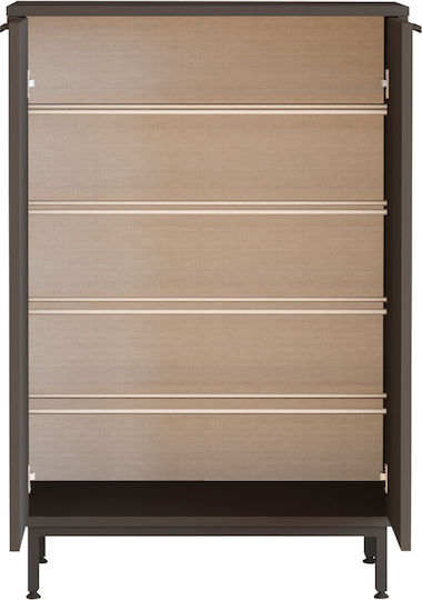 Holz Schuhschrank Bute 105.6x35.5x72cm