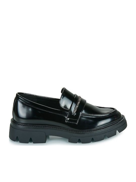 Women's Moccasins in Black Color
