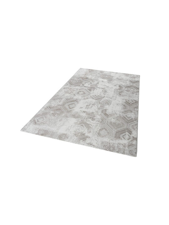 Polcarpet Monaco Moma Np 433 Teppich Rechteckig Synthetisch,Polyester/Cotton/Leather Cream