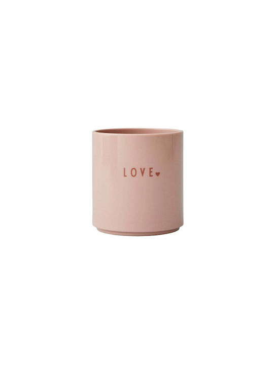 Design Letters Love Mug Pink