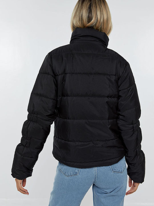 Women's Short Lifestyle Jacket for Winter Red