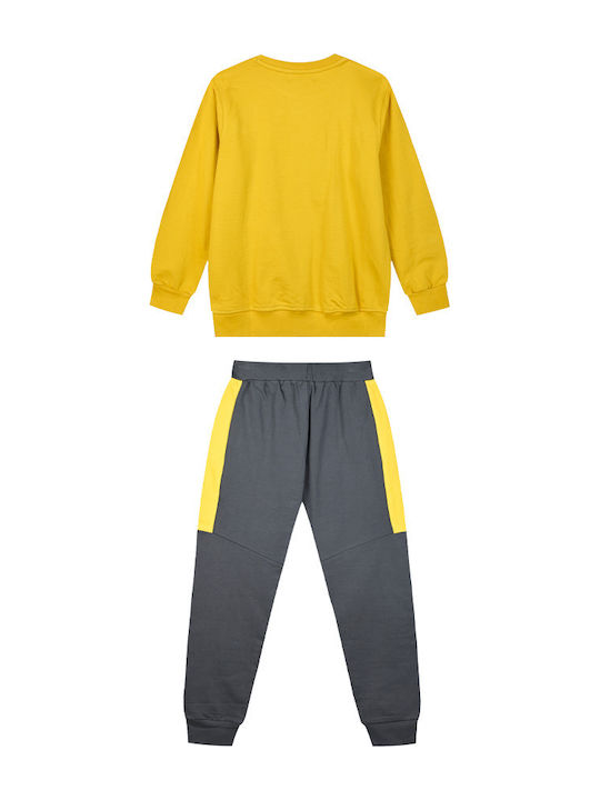 Energiers Kids Sweatpants Set Charcoal