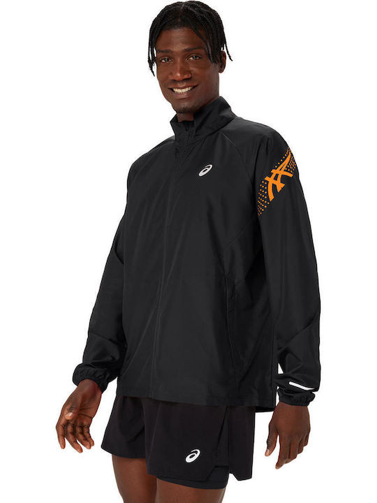 ASICS Men's Sport Jacket Black