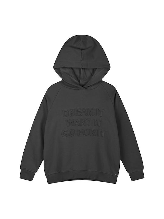 Energiers Kids Sweatshirt with Hood Ecru