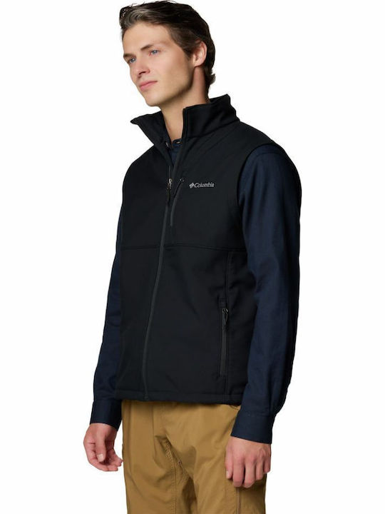 Ascender Ii Ärmellos Jacke Softshell Wasserdicht und Winddicht Black