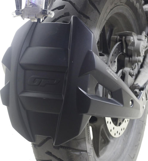 GP Kompozit Back Motorcycle Rear Wheel Fender Black 1pcs