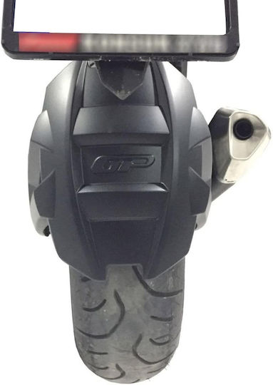 GP Kompozit Zurück Hinterradkotflügel Motorrad Schwarz 1Stück