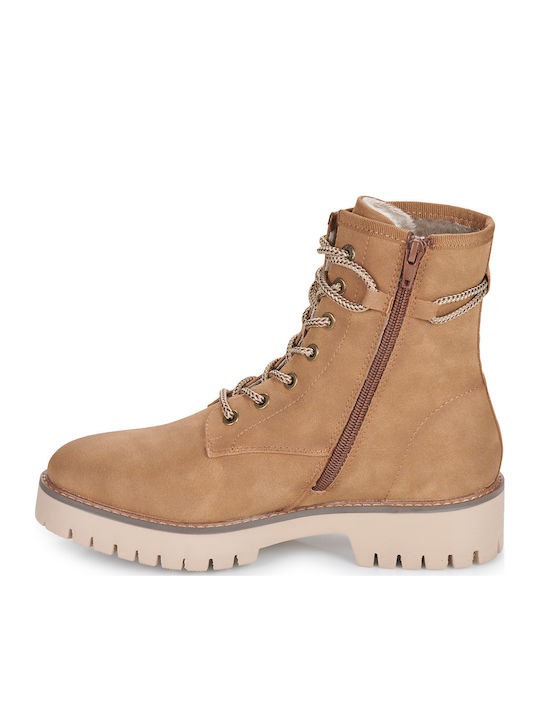 Essentials Stiefeletten Damen Braun