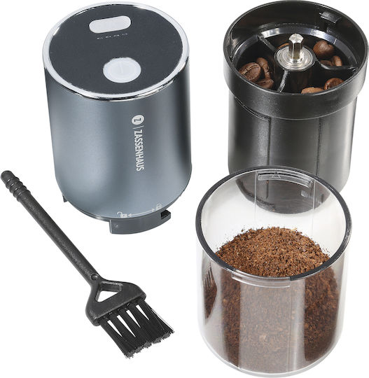 Zassenhaus Electric Set Spice Mills made of Metal in Brown Color 21cm 1pcs