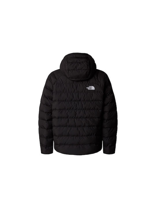 The North Face Παιδικό Σακάκι Διπλής Όψης με Κουκούλα Tnf Black Perrito