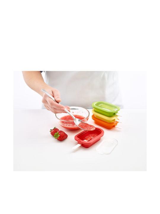Lekue Silicone Ice Cream & Ice Lolly Baking Pan 4pcs