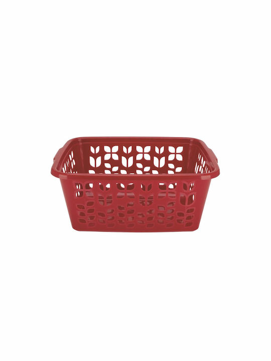Coș De Rufe Din Plastic 20lt 48x35x20,5cm Alb