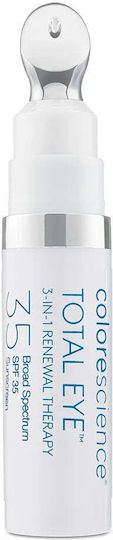 Colorescience Total Eye 3-in-1 Eye Moisturiser for Dark Circles & Moisturizing with 35 SPF 7ml