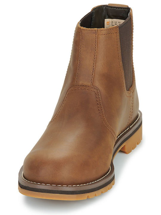Larchmont Mid Brown Chelsea Boots