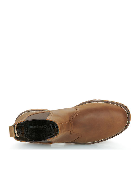 Larchmont Mid Brown Chelsea Boots