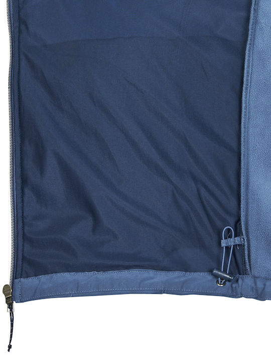 Cascade Ridge Iii Winter Jacket Softshell Waterproof and Windproof Blue